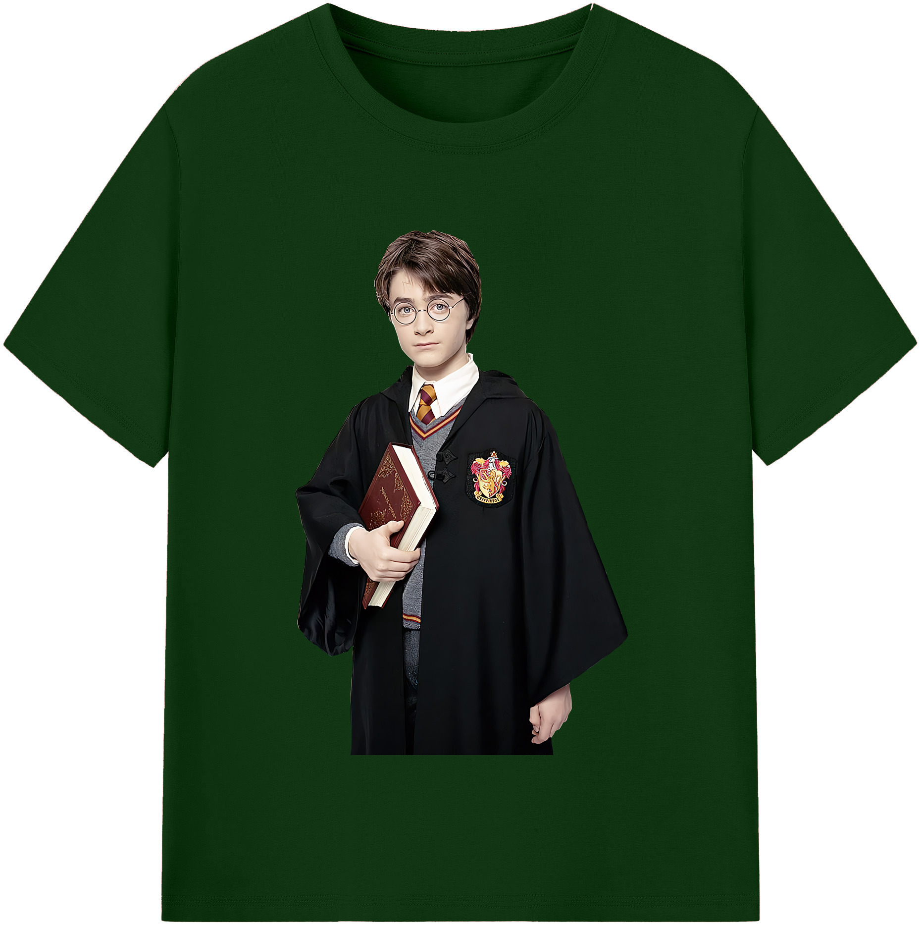 （画像用） Harry Potter ハリー・ポッターシリーズ 綿100％半袖Tシャツ（フロントプリント）